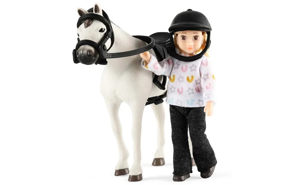 Lundby Dukke Med Hest