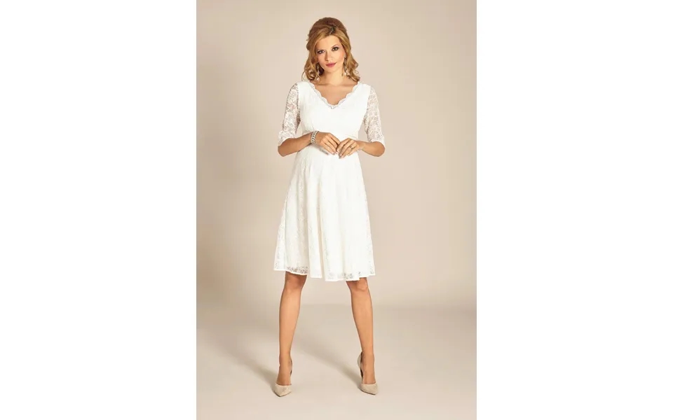 Noelle Brudekjole Til Gravid Tiffany Rose Elfenbensfarvet - 40-42