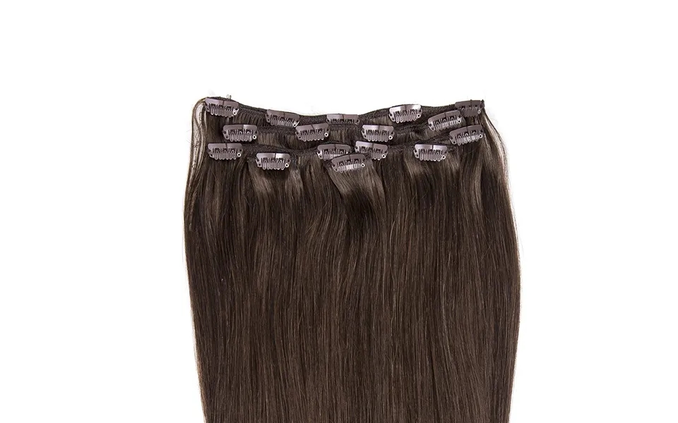 Clip On Extensions - Mørkebrun 2
