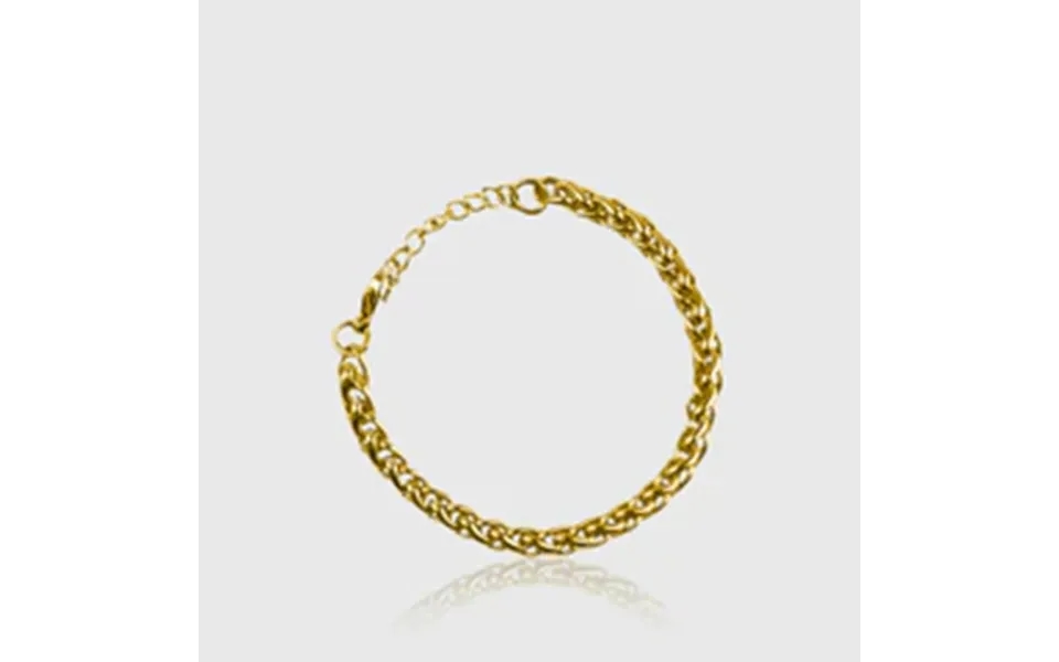 Beam Armbånd 18k Guldbelagt Armbånd Til Mænd I Rustfrit Stål