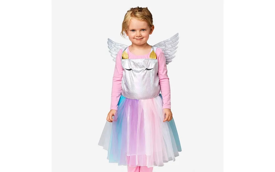 Enhjørning Kostume. 3-6 År