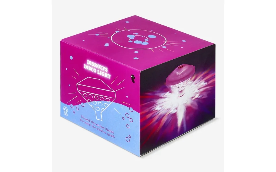 Roterende Diskolys Til Vand