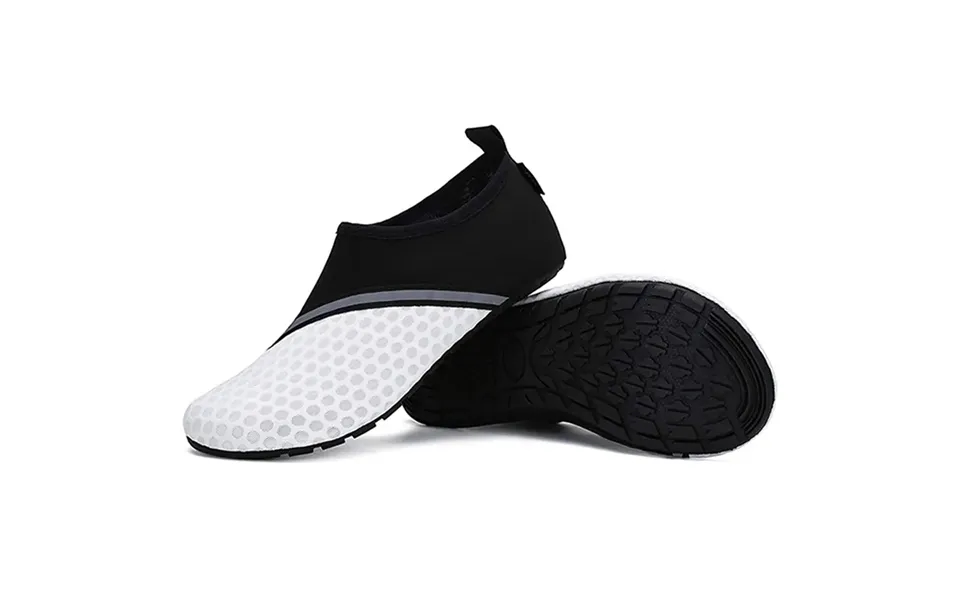 Badesko Active Hvid Sort