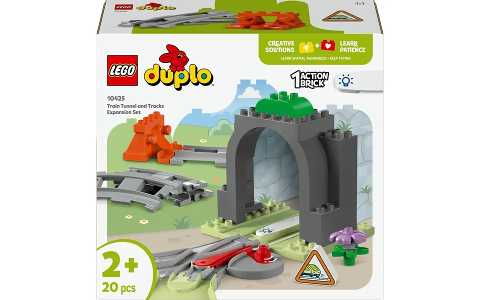 10425 Lego Duplo Railway Tunnel And Tracks Expansion Set - Geekd