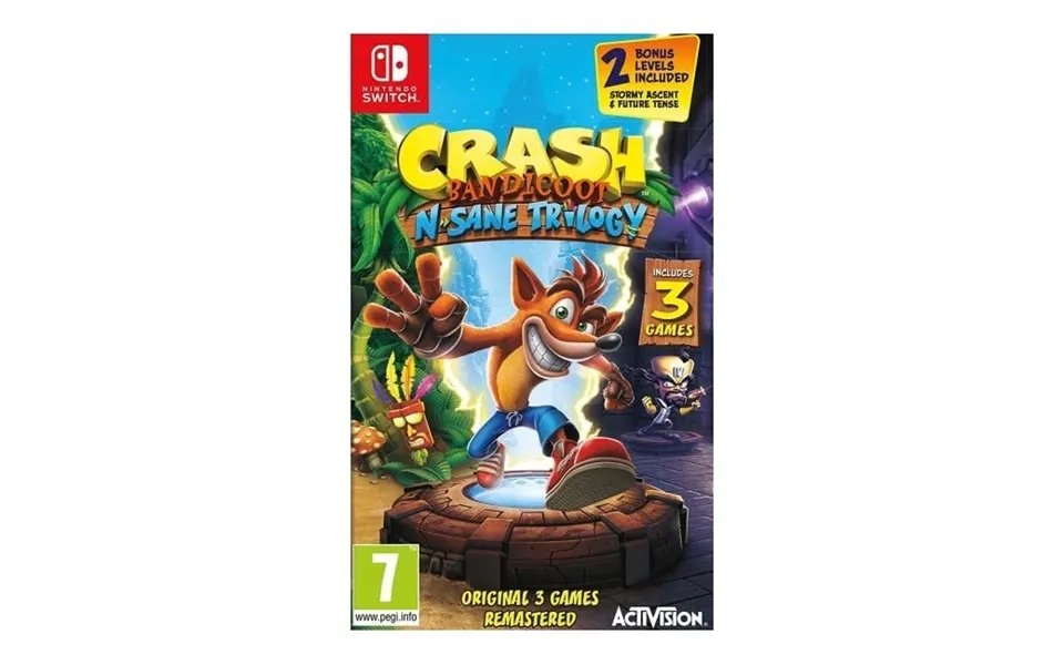 Crash Bandicoot - N'sane Trilogy Remastered Nintendo Switch Spil