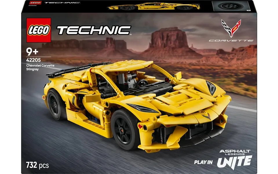 Lego 42205 Technic Corvette Stingrey - Geekd.dk