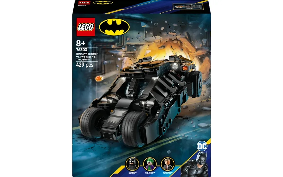 Lego 76303 Dc Super Heroes Batman Tumbler Vs. Two Face & The Joker - Geekd