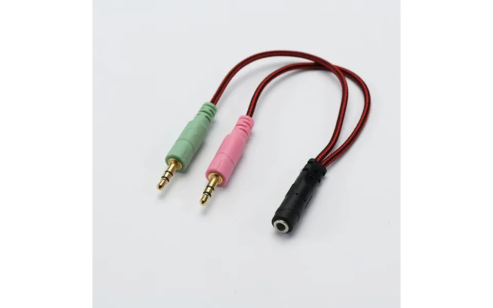 Mecharite 1 - 2 - Lydadapter Jack Splitter Lyd Adapter