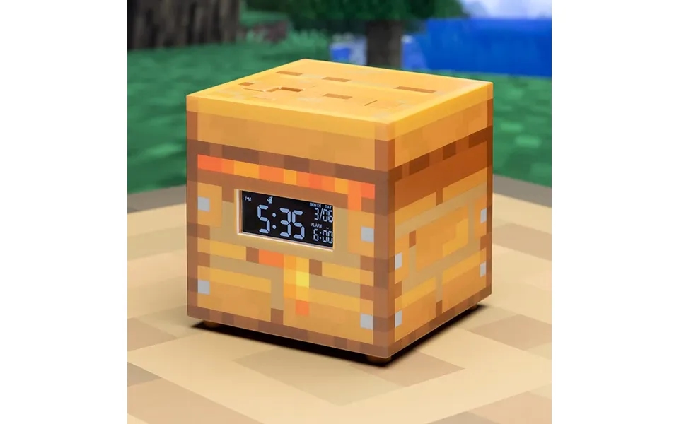 Minecraft Bee Hive Alarm Clock Vækkeur - Geekd.dk