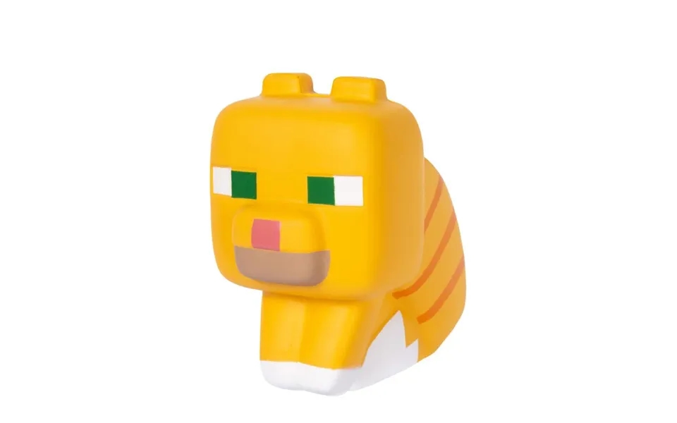 Minecraft Mega Squishme S2 - Cat Brown Bamse