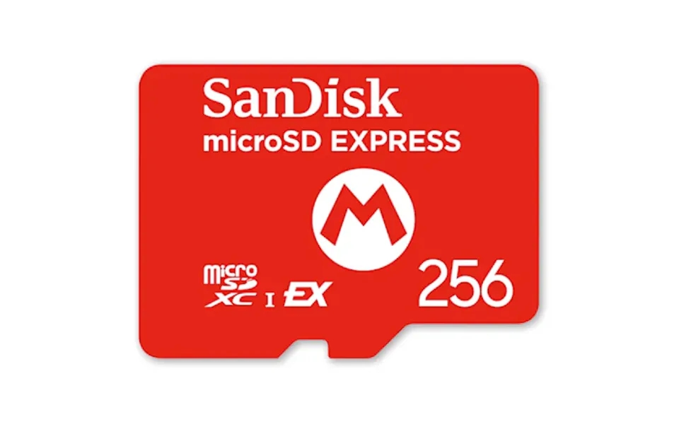 Nintendo Switch 2 Micro Sd Sandisc 256 Gb Sd Kort - Geekd.dk