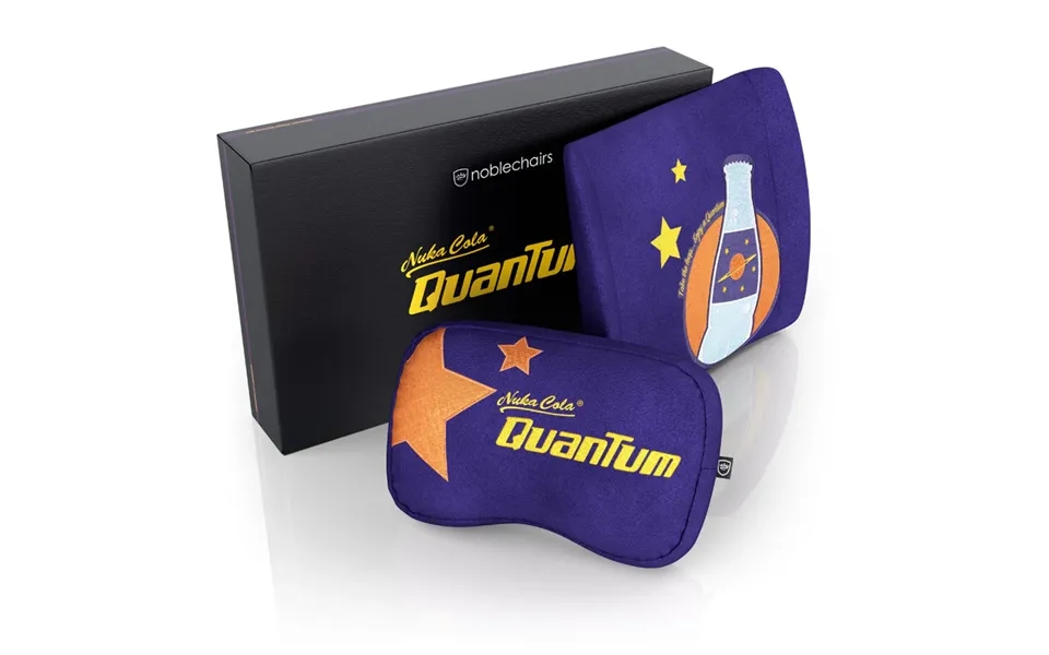 Noblechairs Memory Foam Pudesæt Til Gamingstol - Fallout Nuka-cola Quantum Edition Puder