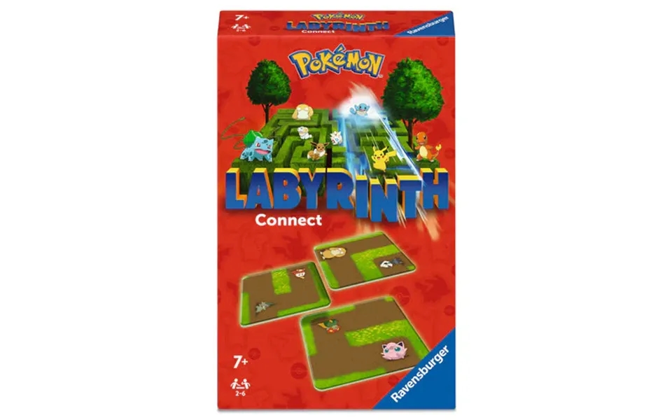 Ravensburger - Pokémon Labyrinth Connect Sv No Da Fi 10825098 Legetøj