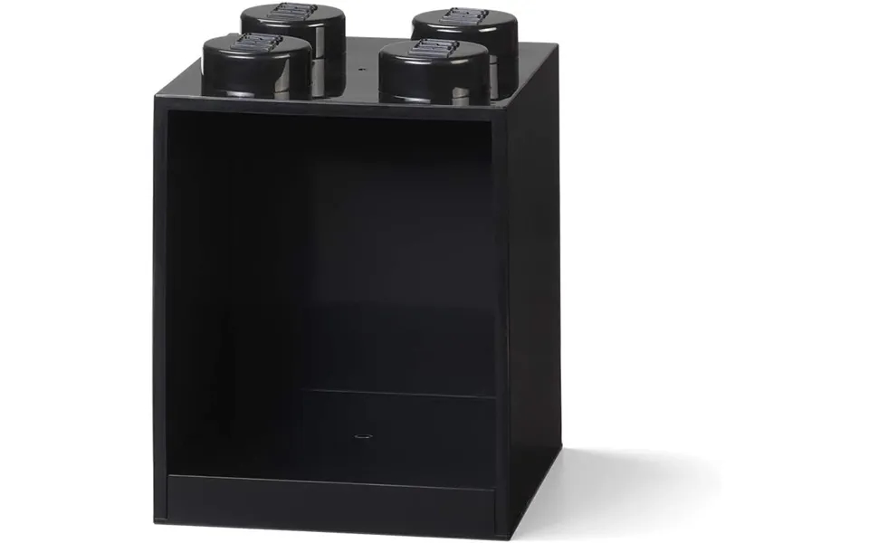 Room Copenhagen Lego Regal Brick 4 Shelf 41141733 Black Opbevaringskasse - Geekd