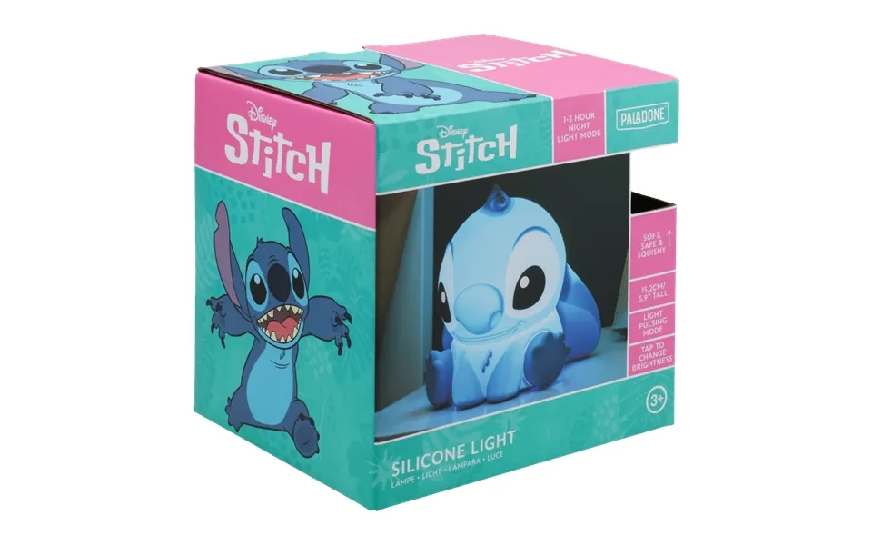 Stitch Silikone Lys Lampe - Geekd.dk