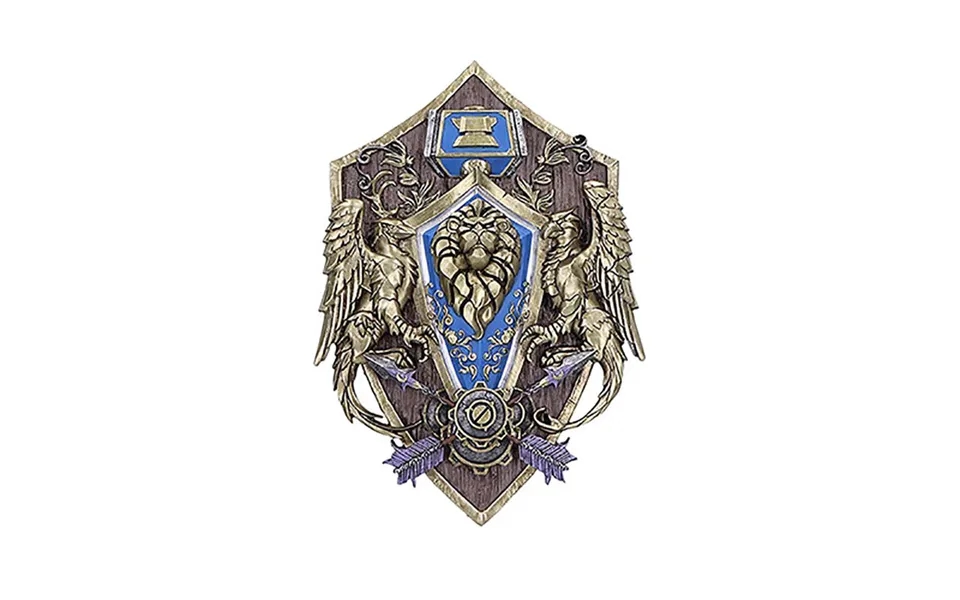 World Of Warcraft Alliance Wall Plaqueheight 30cm Figur - Geekd