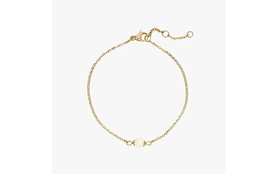 Ella Havperle Armbånd 14k Guldbelagt