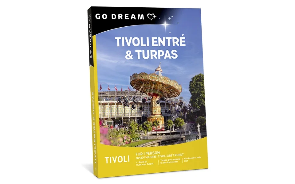 Go Dream Tivoli Entré & Turpas - Oplevelsesgaver