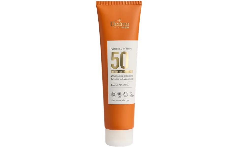 Derma Supreme Sun Lotion Spf50 150 Ml - Vandfast Solcreme