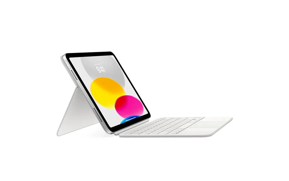 Brugt Apple Ipad Folio 10. Gen Tastatur A2695 - Hvid Som Ny Dansk