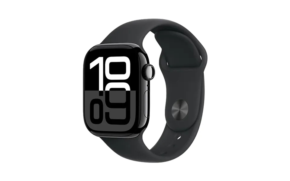Brugt Apple Watch 10 Alu 42mm Gps - Jet Black Rigtig God Ja