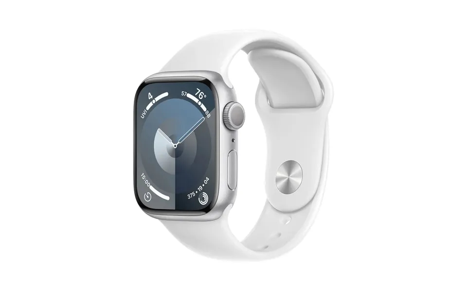 Brugt Apple Watch 9 Alu 41mm Gps - Sølv Rigtig God Nej