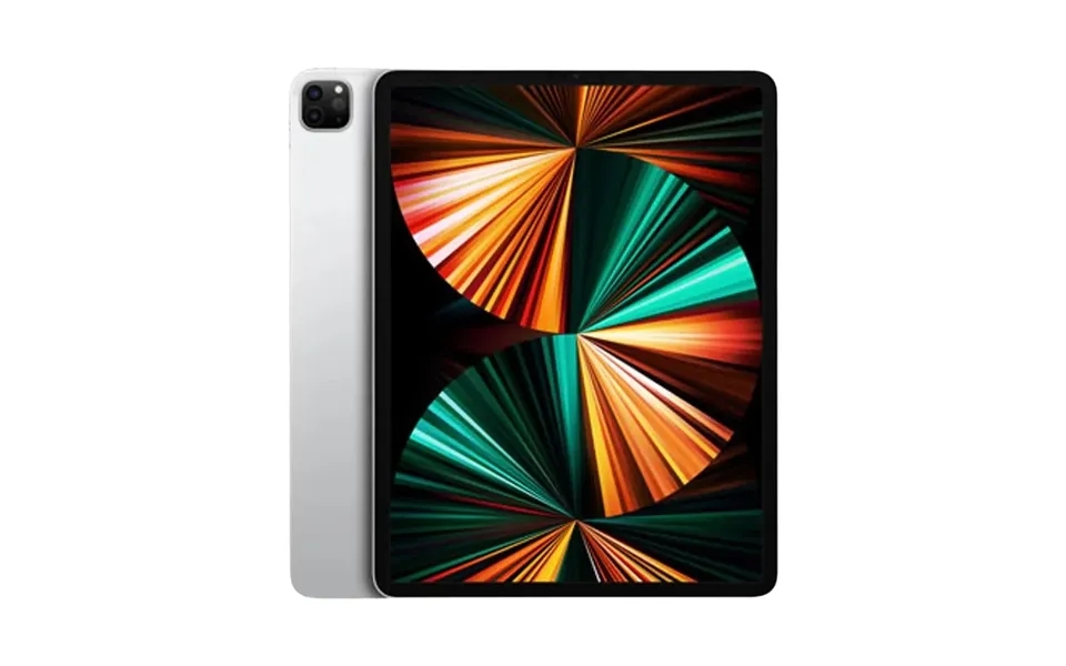 Brugt Ipad Pro 12.9 5. Gen 2021 Cellular - Sølv Brugbar 512gb