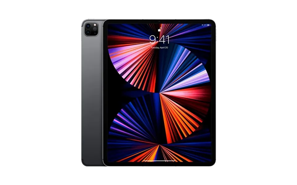 Brugt Ipad Pro 12.9 5. Gen 2021 Cellular - Space Grey Brugbar 512gb