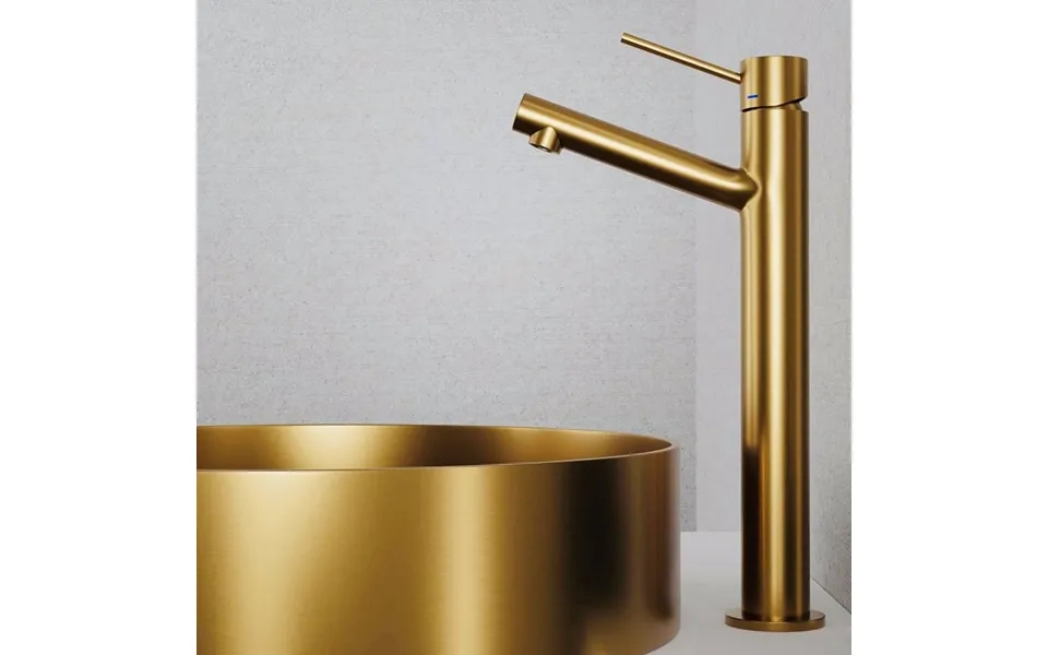 Håndvaskarmatur Scandtap Steel Vector High Sand