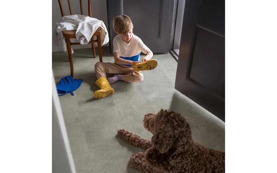 Vinylgulv Pergo Viskan Pad Pro Grey Gritty Stone