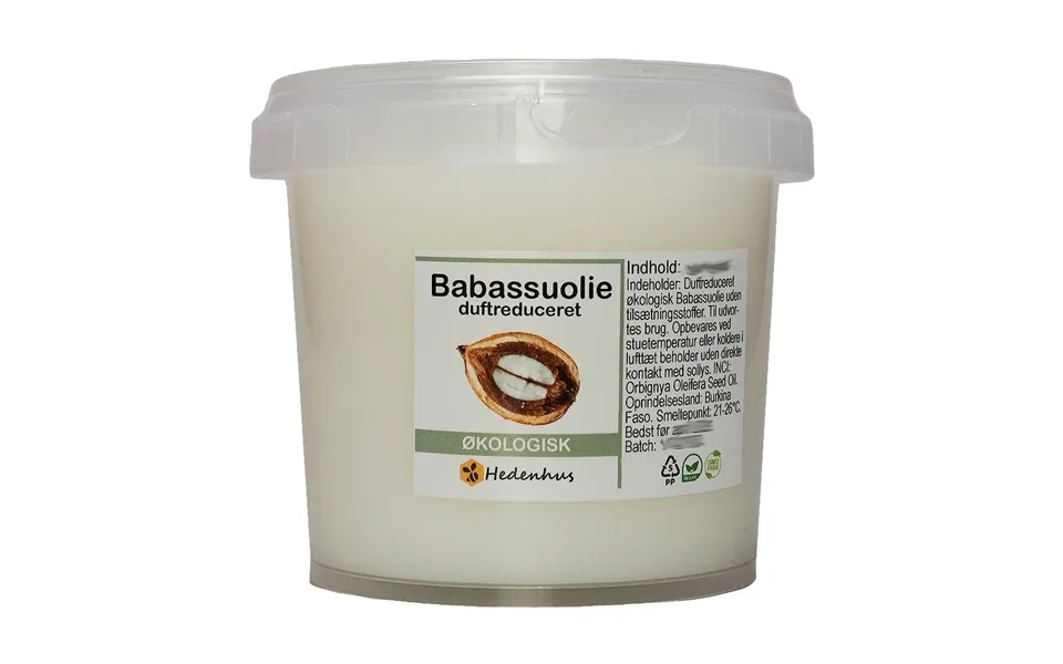 Babassuolie, Duftreduceret - Økologisk