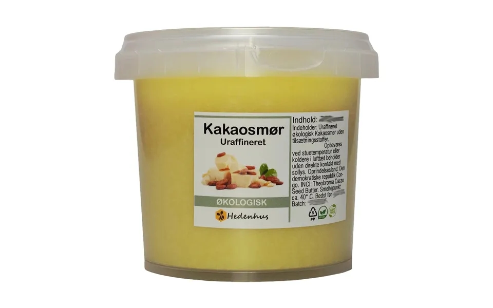 Kakaosmør, Økologisk Uraffineret - 300 Gram