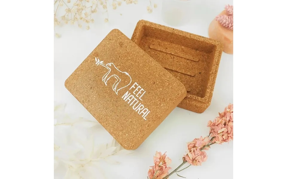 Sæbeholder I Kork Med Låg