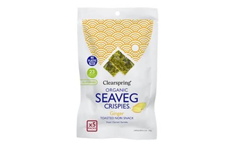 Clearspring Tang Chips Ingefær Multipack Ø 1 Pk. 20 G.