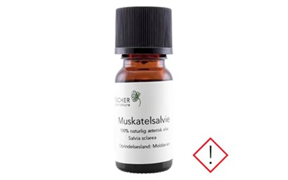 Fischer Pure Nature Muskatelsalvieolie Æterisk 10ml.