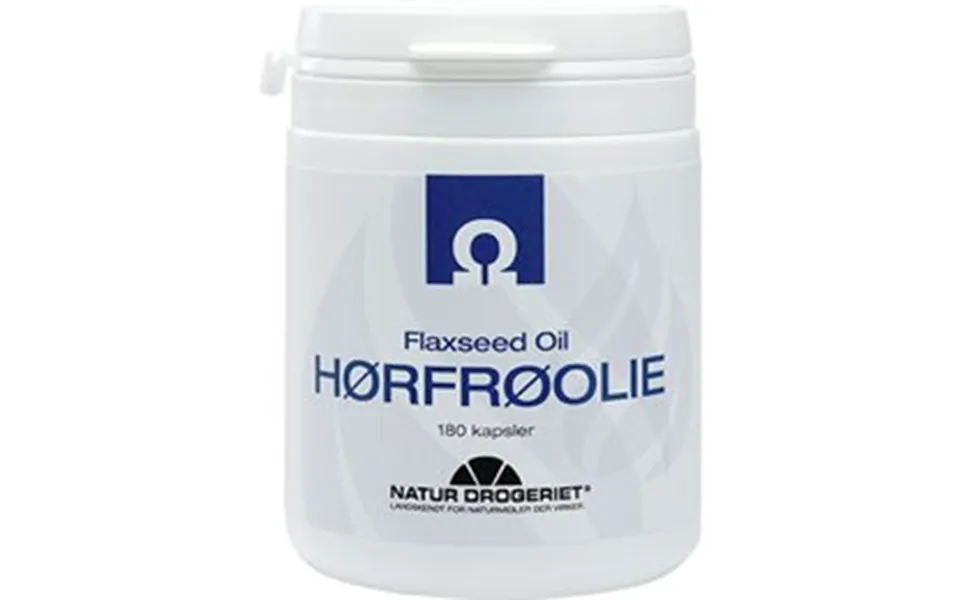Nd Hørfrøolie Kaps 500 Mg 180 Kapsler