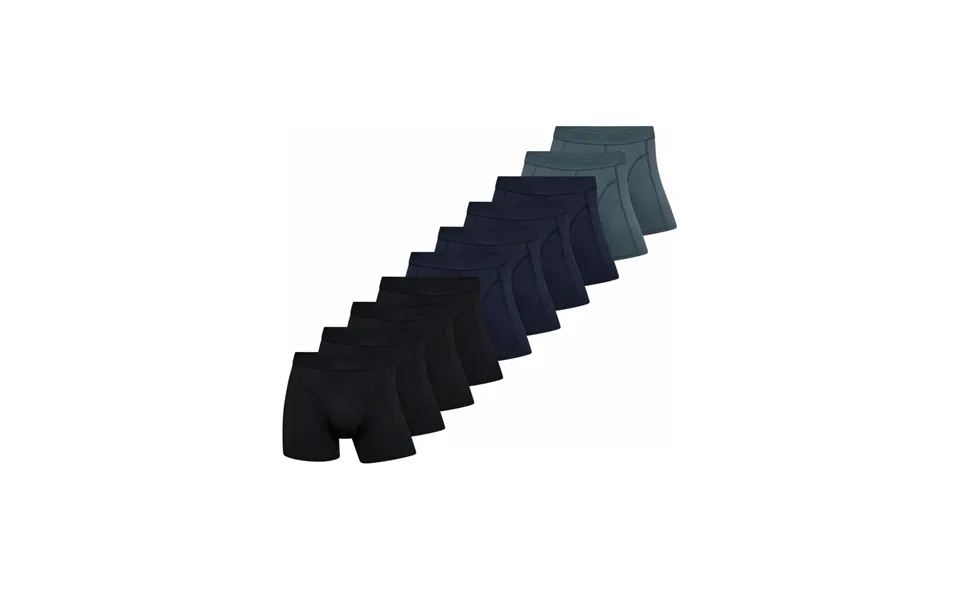 Bambus Underbukser 10-pak, Tights - Claudio, Sort Navy Petroleum