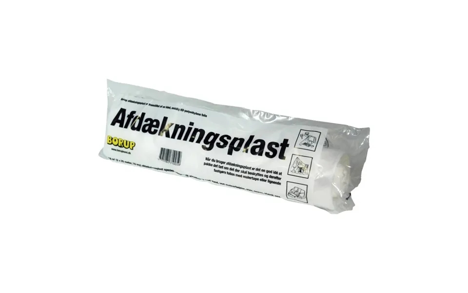 Afdækningsplast 10my 2x25m - 553205025