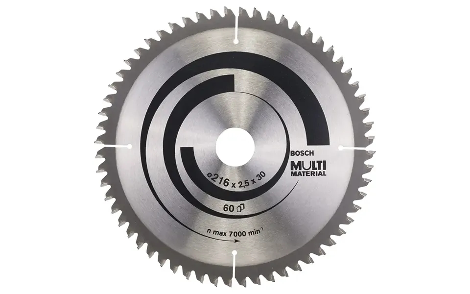 Bosch Rundsavsklinge Ø216x30mm 60t -5gr Alu - 2608640446