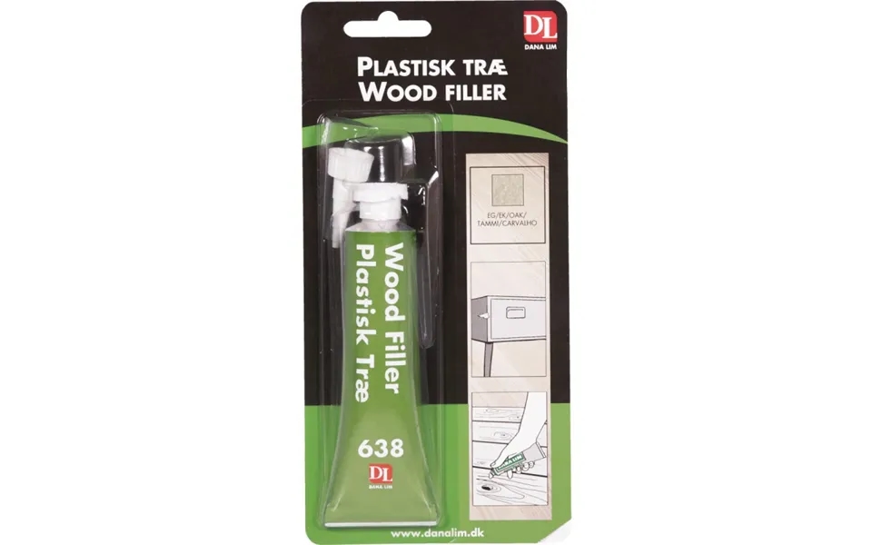 Dl Plastisk Træ 638 Eg 75ml - 63873