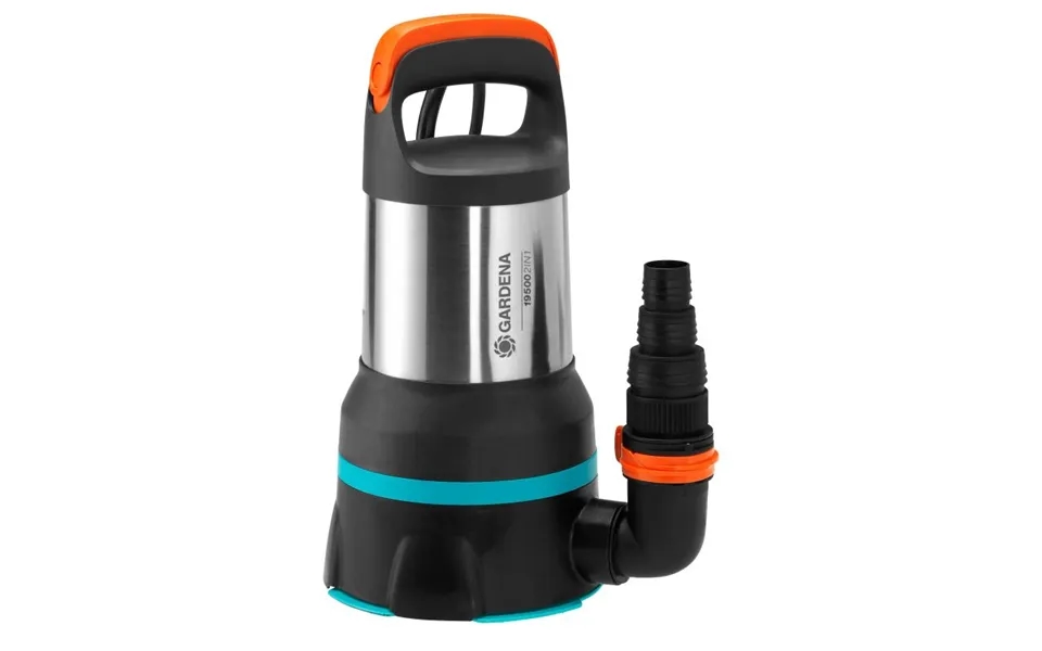Gardena Elektrisk Dykpumpe 19500 Aquasensor Til Rent Urent Vand - 09049-20