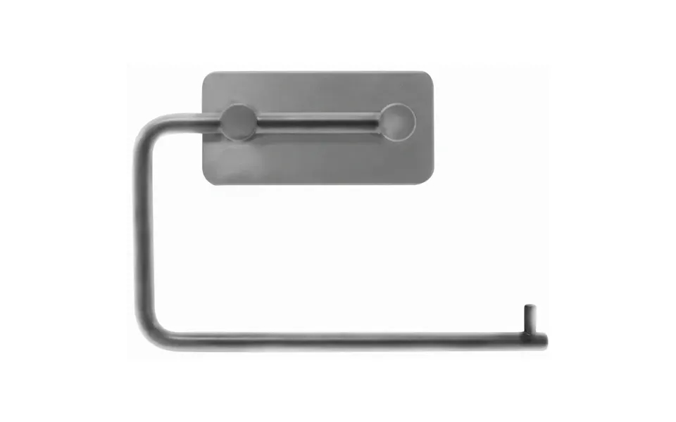 Home-it Selvklæbende Toiletpapirholder 15,5 X 10,5 X 3 Cm Børstet Krom