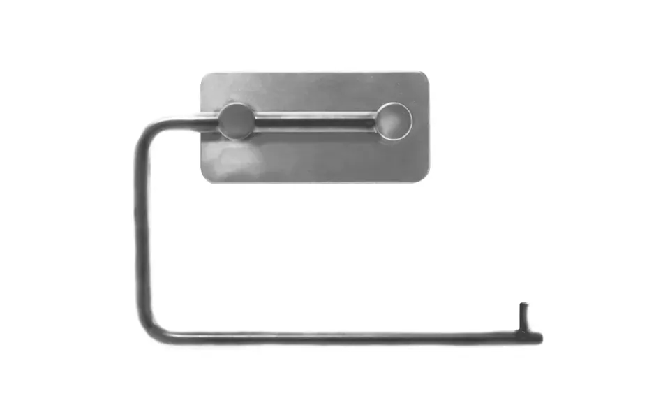 Home-it Selvklæbende Toiletpapirholder 15,5 X 10,5 X 3 Cm Krom