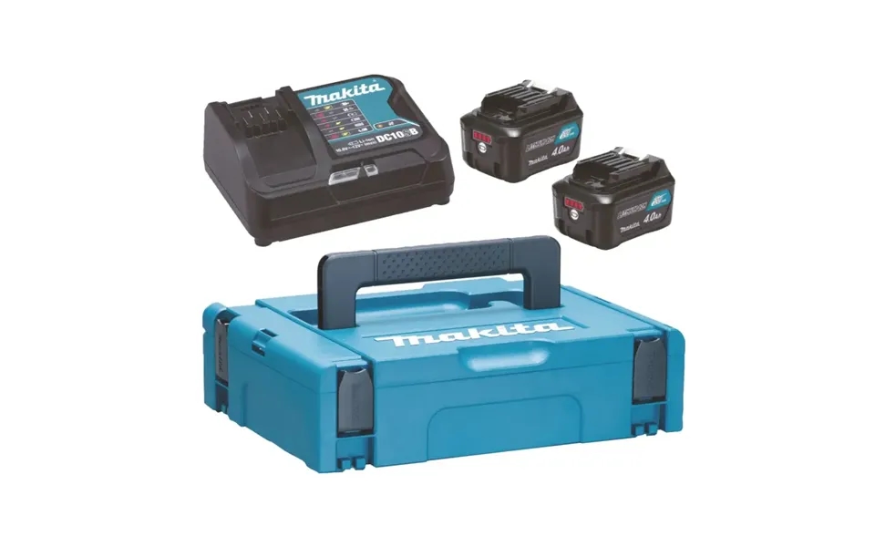 Makita Batteripakke 2xbl1040b Dc10sb - 197641-2