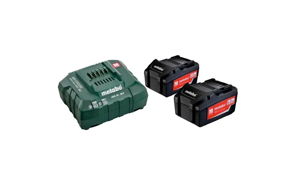 Metabo 4007430244123 - 685051000 Basissæt Batterier Med Oplader