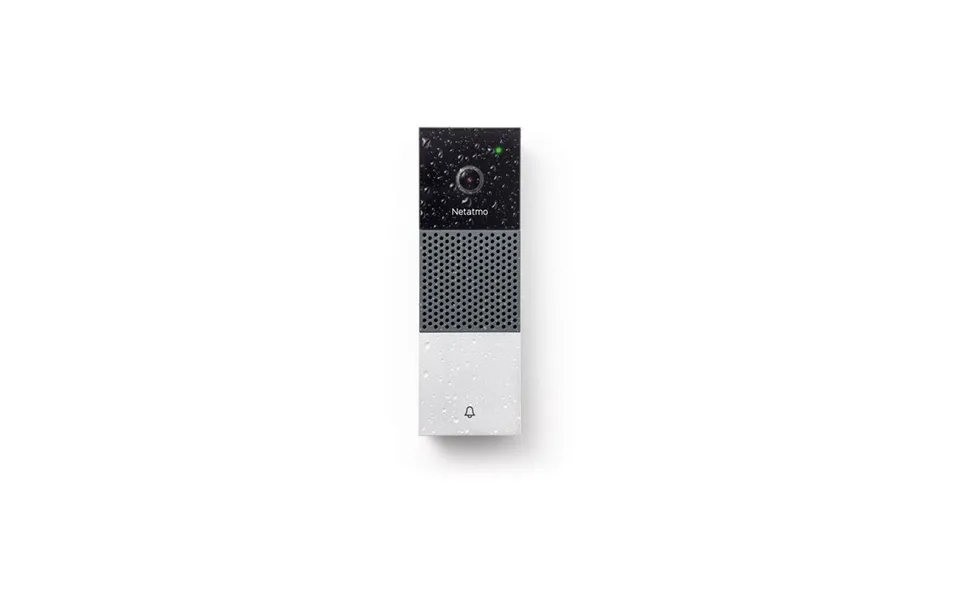 Netatmo Smart Video Doorbell Ec With Speaker And Microphone Dørklokke