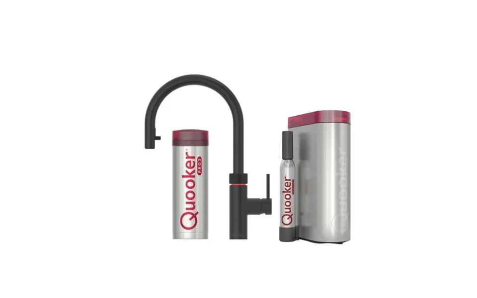 Quooker Flex Sæt M. 3l Black Inkl. Pro3 & Cube Beholder