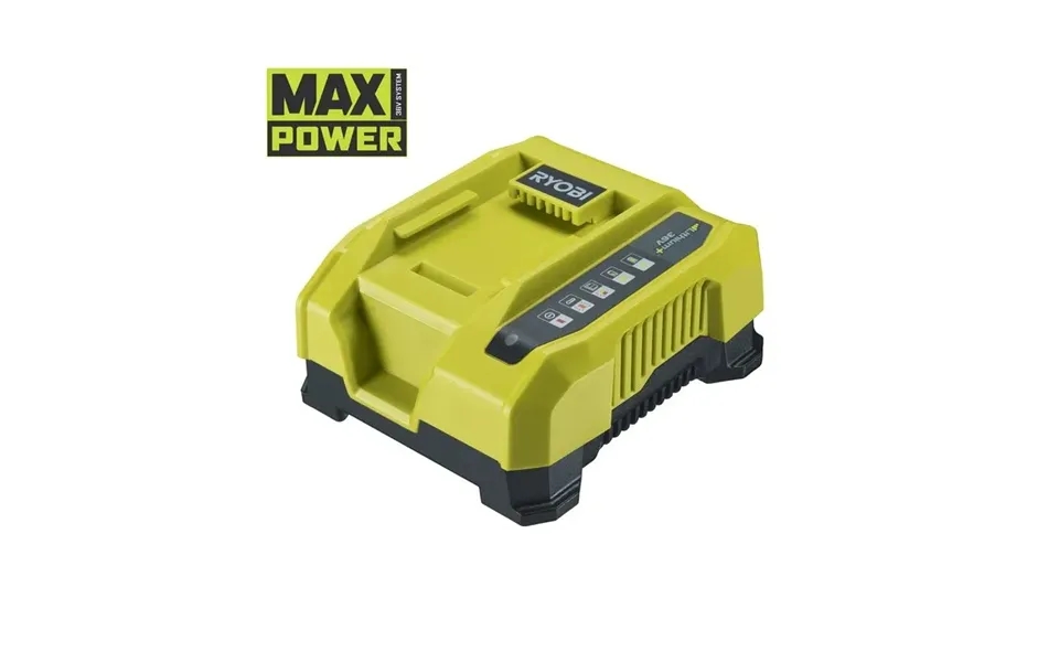 Ryobi 36v Hurtiglader 6,0 Amp T Med Led Strømindikator - Ry36c60a