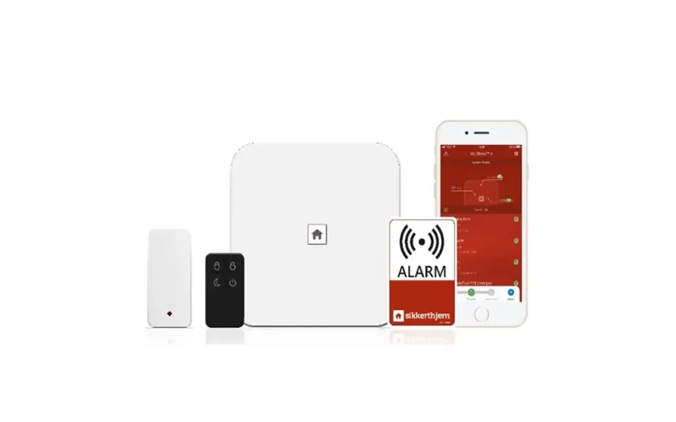 Sikkerthjem S6evo Startpakke Alarmsystem