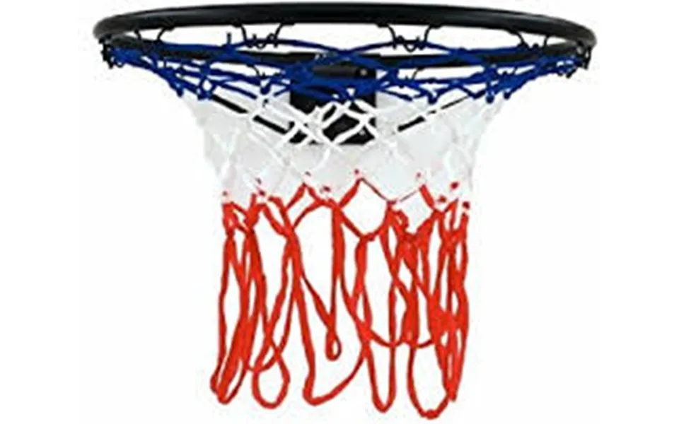 Basketkurv Til Væg Med Spalding Str. 7 Bold - Flot Koksgrå Model M Net